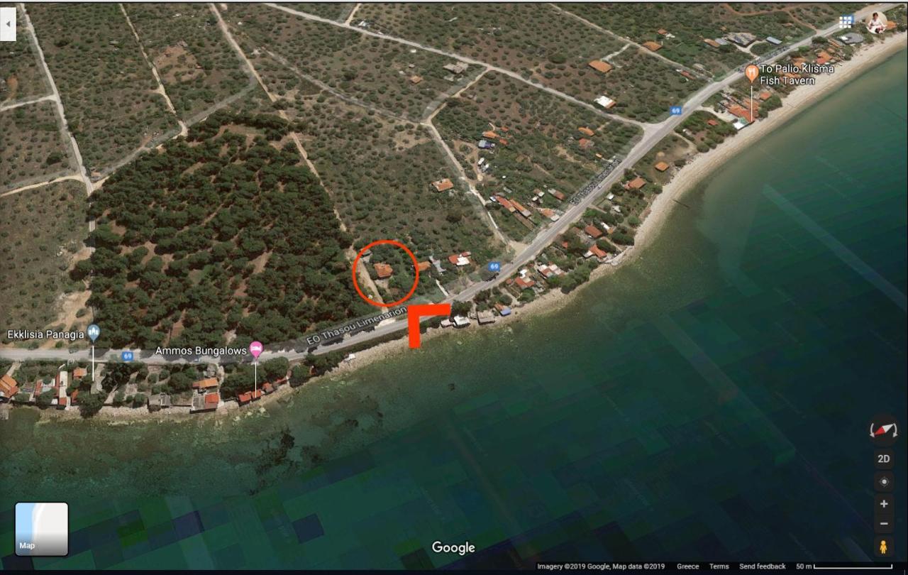 Το Σπίτι Με Το Πηγάδι - Wellcottage Thassos Skála Kallirákhis Exteriér fotografie